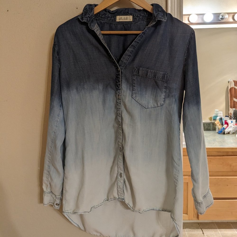 Bella Dahl Ombre Long Sleeve Top